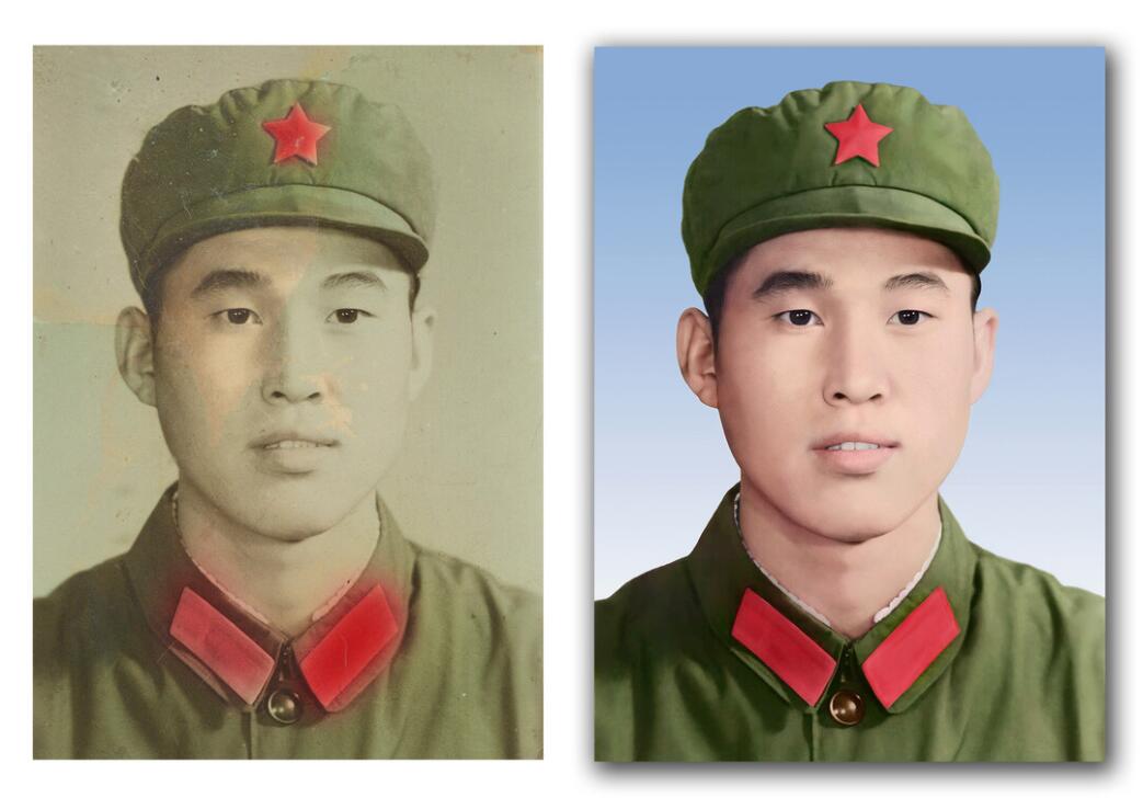 顺义破损照片修复-18